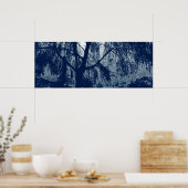 柳（青） ポスター (キッチン)