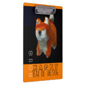 柴人形3Dデジタルアートドッグ2018年クリップボード クリップボード (右)