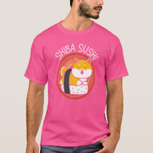 柴寿司フードグルメ日本の寿司 Tシャツ