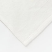 柴犬と幽霊画像 フリースブランケット (角)