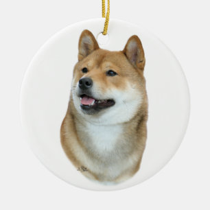 柴犬のオーナメント セラミックオーナメント