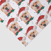 柴犬のクリスマススター 薄葉紙 (詳細)
