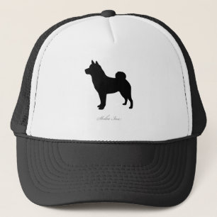 柴犬のシルエット キャップ