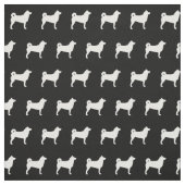 柴犬のシルエット ペット ファブリック (見本)