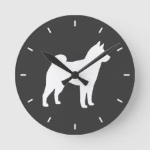 柴犬のシルエット