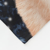 柴犬のフリースブランケット フリースブランケット (角)