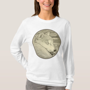 柴犬のフード付きスウェットシャツフード付き犬の恋人のスエットシャツ Tシャツ