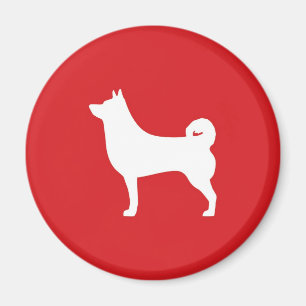 柴犬の円形の磁石 マグネット
