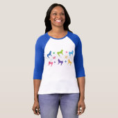 柴犬のTシャツ Tシャツ (正面フル)