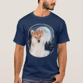 柴犬のTシャツ Tシャツ (正面)