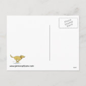 柴犬はそれが幸せな犬の休日-雪が降るようにしました シーズンポストカード (裏面)