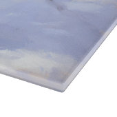 柴犬は雪のクリスマスを許す カッティングボード (角)