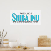 柴犬を救った ポスター (キッチン)