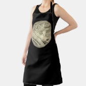 柴犬エプロンパーソナライズされた柴犬アートギフト エプロン (インサイチュ)