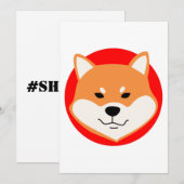 柴犬オリジナル招待状 招待状 (正面/裏面)