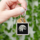 柴犬オンマウンテンハロウィーンギフト犬好き キーホルダー (手)