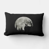 柴犬オンマウンテンハロウィーンギフト犬好き ランバークッション (正面)