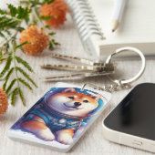 柴犬キーチェーン キーホルダー (正面右)