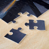 柴犬クリスマスフェスティバルシーズン ジグソーパズル (側面)