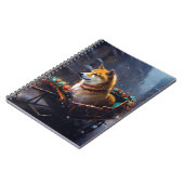 柴犬クリスマスフェスティバルシーズン ノートブック (左側)