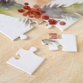 柴犬クリスマスリースフェスティバルカップ ジグソーパズル (側面)