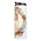 柴犬クリスマスリースフェスティバルカップ タンブラー (回転右)