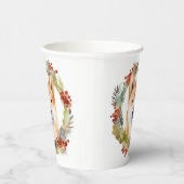 柴犬クリスマスリースフェスティバルカップ 紙コップ (右)