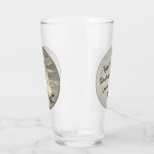 柴犬グラスドッグラバーアートガラスのペルソナライズ タンブラーグラス (左)