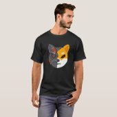 柴犬コインのCrypto We Trust Token Crypto Tシャツ (正面フル)