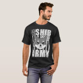 柴犬コイン暗号トークン暗号通貨財布  Tシャツ (正面フル)