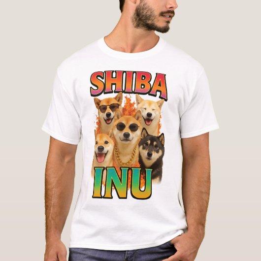 柴犬コピー Tシャツ (正面)