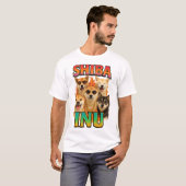 柴犬コピー Tシャツ (正面フル)
