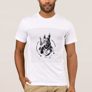 柴犬サムライお父さん 🐕⚔️ 忠誠の精神を称え Tシャツ