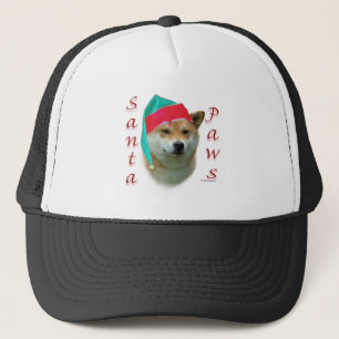 柴犬サンタポーズ キャップ