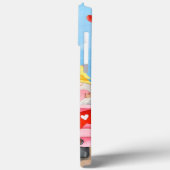 柴犬ドッグバレンタインデートラックハート Case-Mate iPhoneケース (裏面 / 左)