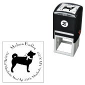 柴犬ドッグパピー セルフインキングスタンプ (インサイチュ)