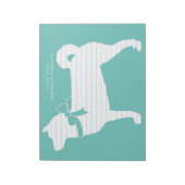 柴犬ドッグパピー ノートパッド (回転)