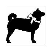 柴犬ドッグパピー ラバースタンプ (インプリント)