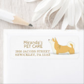 柴犬ドッグペットケア着座入浴&グルーミング ラベル (インサイチュ)