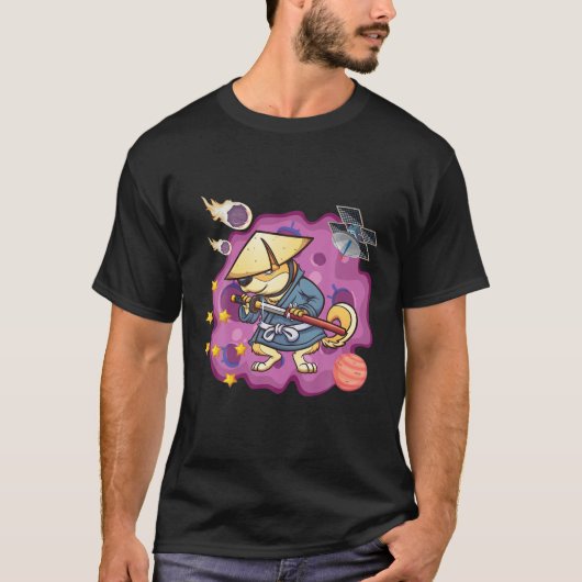 柴犬ドッグ恋人Cryptocurrencyドッグトークン暗号化 Tシャツ (正面)