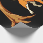 柴犬ドッグ日本のギフト |かわいいギフトオーナー柴 ラッピングペーパー (角)