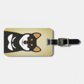 柴犬ドッグ荷物タグ ラゲッジタグ (正面横)