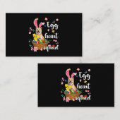 柴犬ハッピーイースターデイイースターカラフルエッグフン 名刺 (正面/裏面)