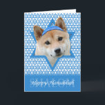-柴犬ハヌカーのダビデの星 シーズンカード<br><div class="desc">幸せなハヌカーを言うことをすることができる何がダビデの星によって囲まれたYamakaを身に着けていることをこの柴犬犬を持っていますよりより多くのおもしろい。 このお洒落な休日のデザインはあなたの友人および家族、また他の動物愛好家喜ばせて確実です。  このデザインは100に利用できます  犬の品種。 あなたのお気に入りのな犬が繁殖するのを見ないか、またはこのデザインのあなた自身の犬を好んだら、ちょうど私に連絡して下さい。  あなた自身の写真をにアップロードできることまたこのデザインの版があります。</div>