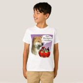 柴犬ハロウィンキャンディ Tシャツ (正面フル)