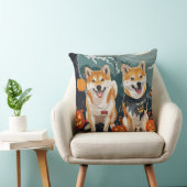 柴犬ハロウィン不気味 クッション (椅子)