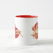 柴犬パウィレンティーンズデイマグ マグカップ (中央)