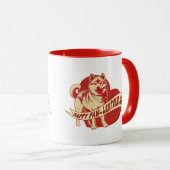 柴犬パウィレンティーンズデイマグ マグカップ (正面右)