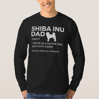 柴犬パパ定義柴犬ウィスパーラペットD Tシャツ