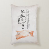 柴犬パパ枕 アクセントクッション (正面(垂直))